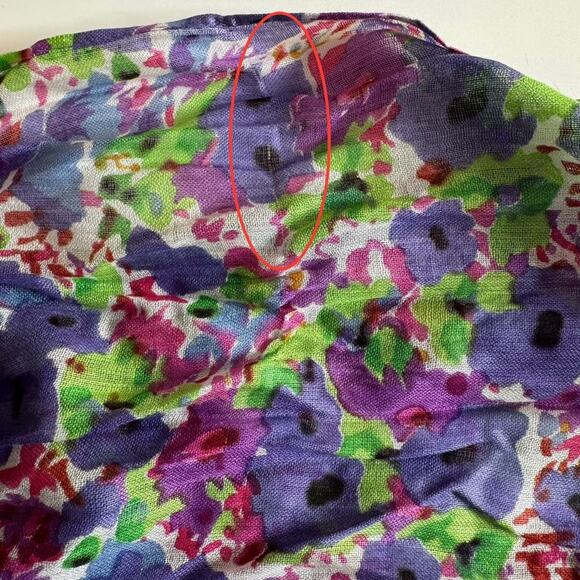 Bindya‎ New York Floral Scarf Boho Shawl Wrap Women’s One Size New NWT - Picture 9 of 10